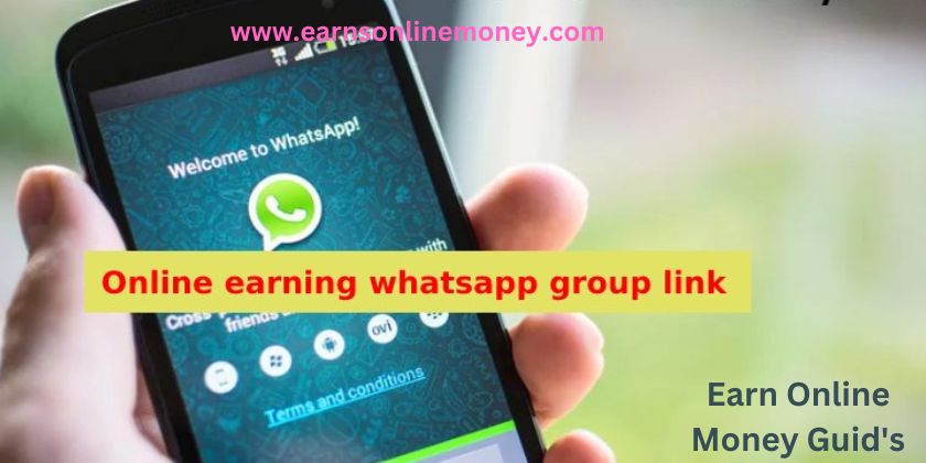 Best Online Earning Whatsapp Group Link