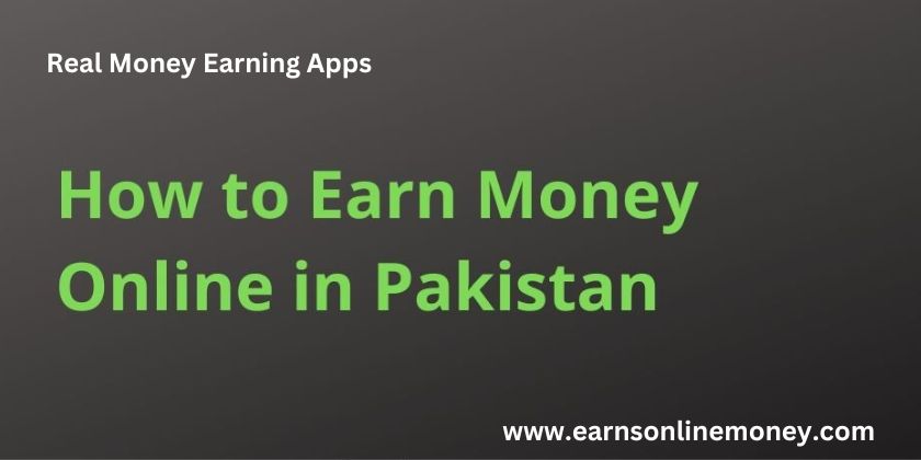 Real Money Earning Apps 