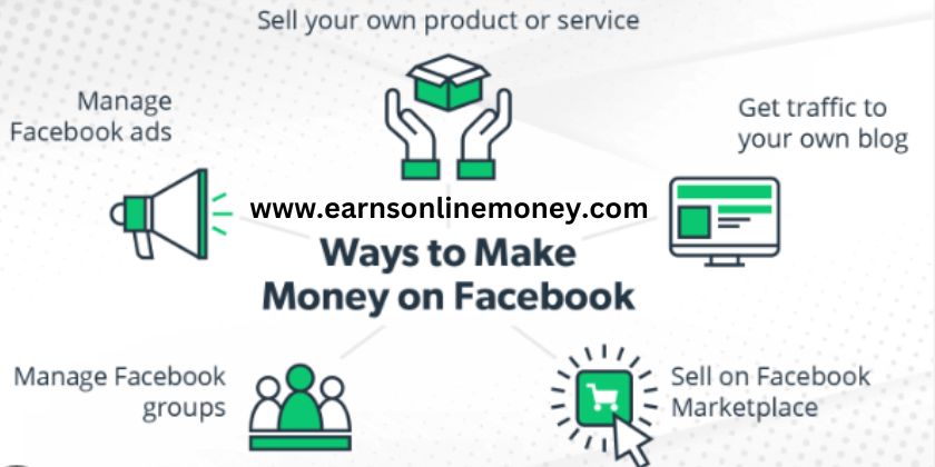 How to make money online with facebook