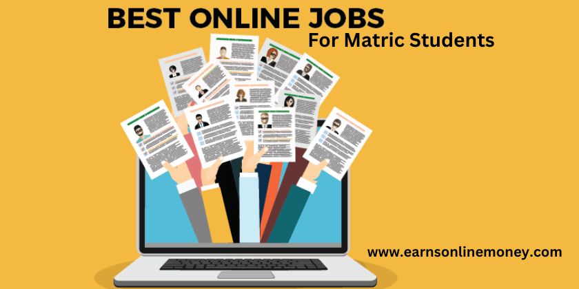 online jobs for matric pass students