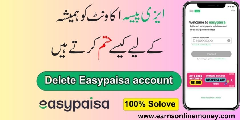 how to close easypaisa account
